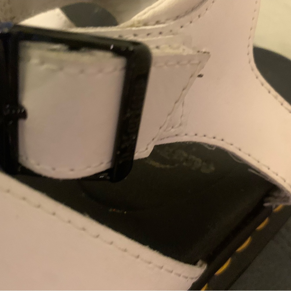 Dr. Martens White Blaire Sandals - Picture 13 of 14